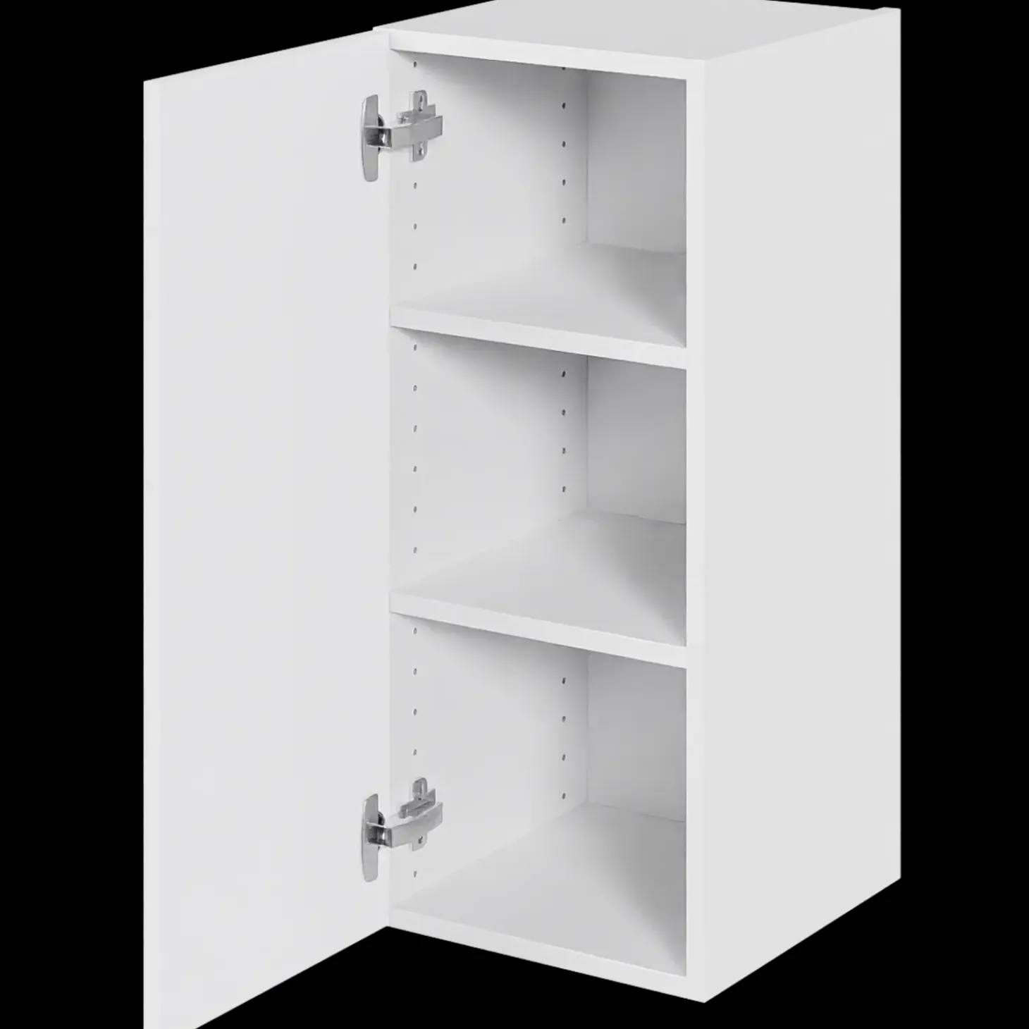 Multi-Living overskab hvid folie 30 cm