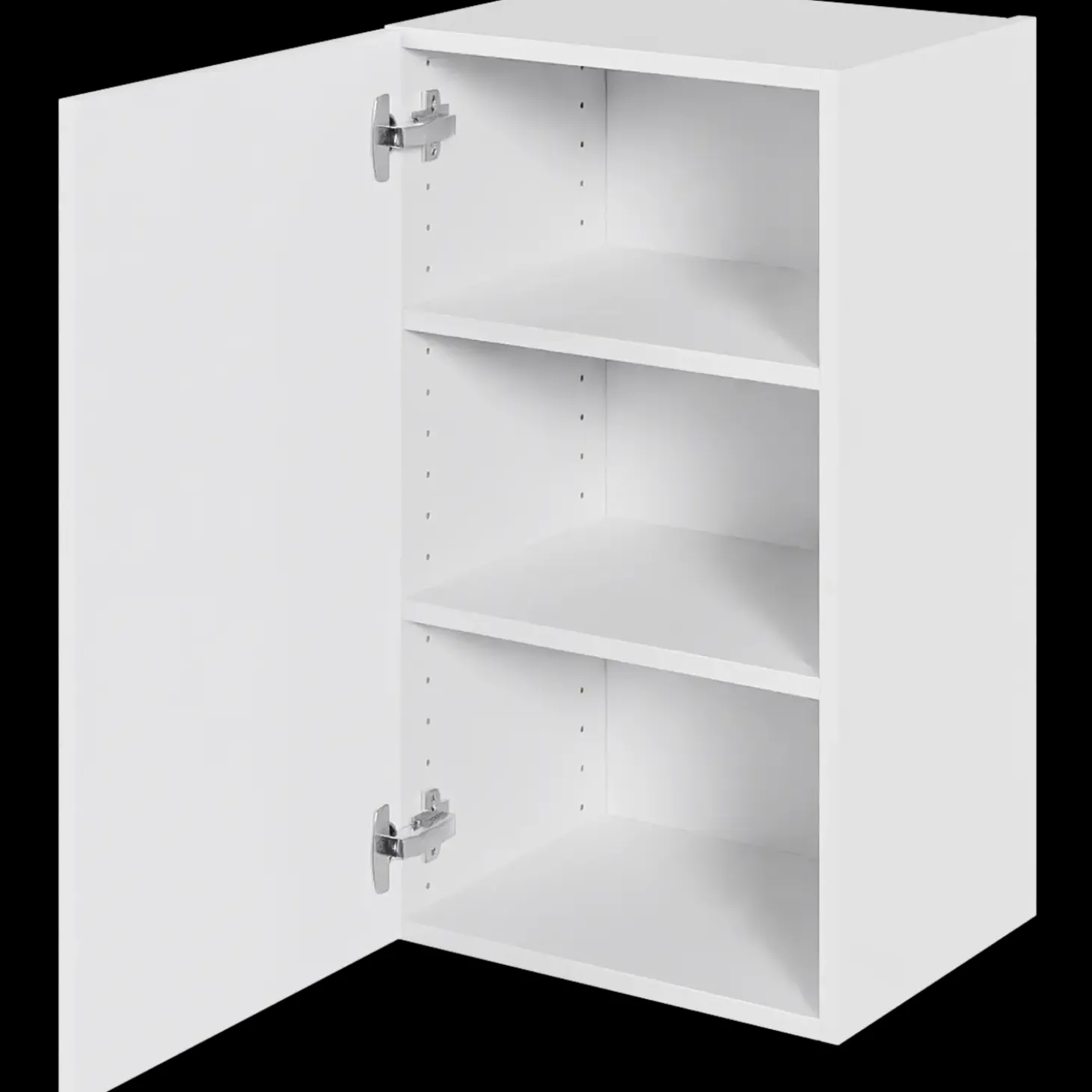 Multi-Living overskab hvid folie 30 cm