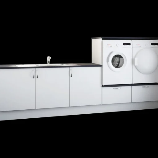 Multi-Living Roma bryggers 2432 mm hvid