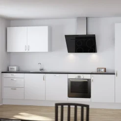 Multi-Living sokkelsæt hvid 120 cm m/1 endesokkel
