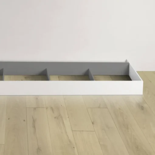Multi-Living sokkelsæt hvid 120 cm m/1 endesokkel