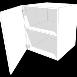 Multi-Living underskab hvid folie 30 cm