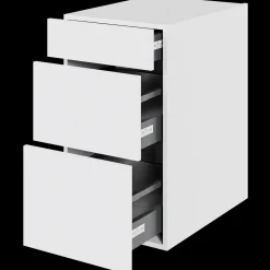 Multi-Living underskab m/3 skuffer 40 cm hvid