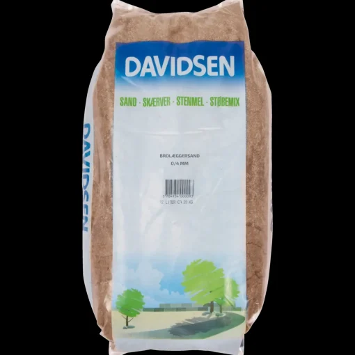 Murersand/bakkesand 0/4 mm ps. á 20 kg