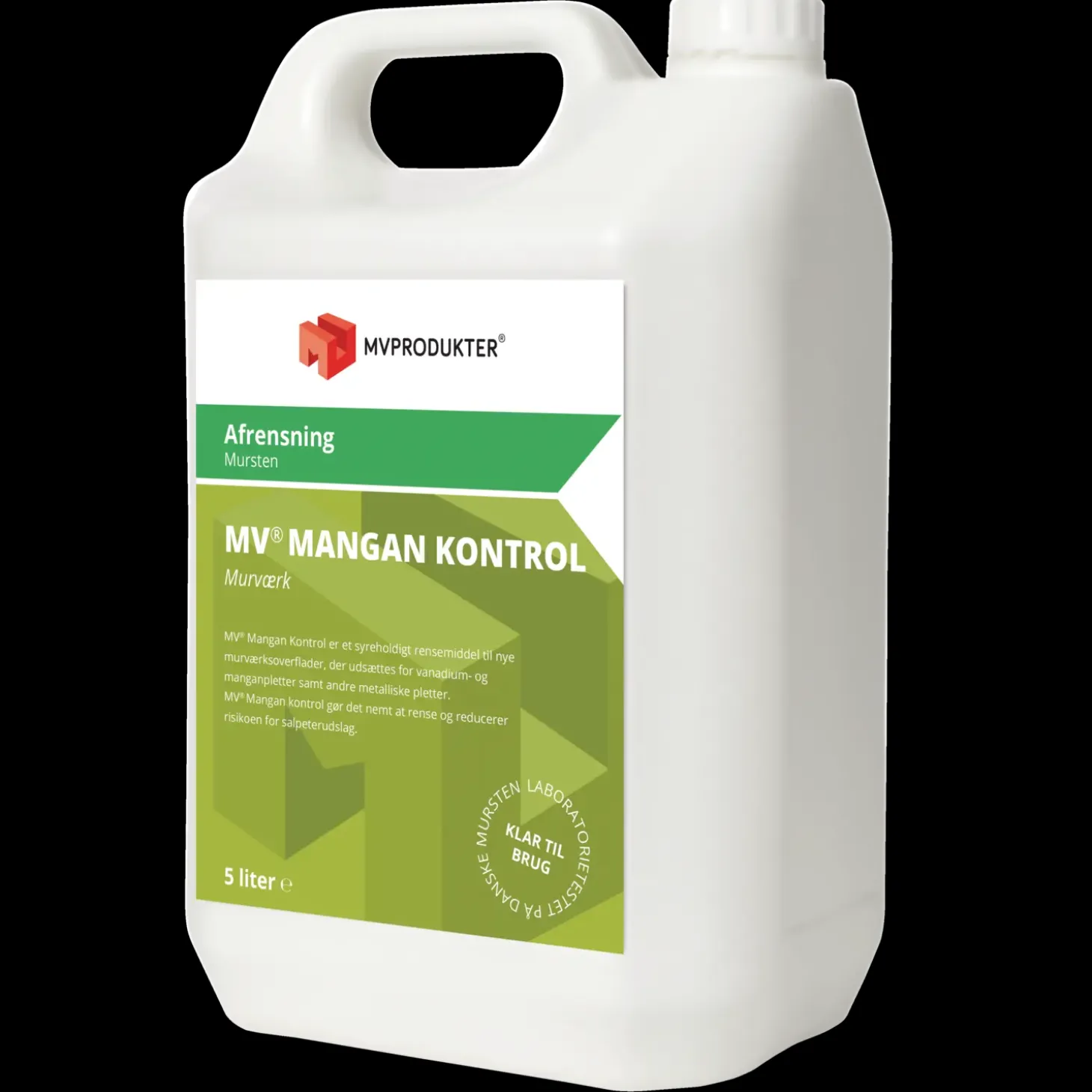 MV Produkter, Mangankontrol vandbaseret 20 L