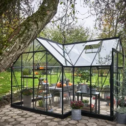 Nedløbsrør til Garden Room Ø40 mm sort 2 stk.