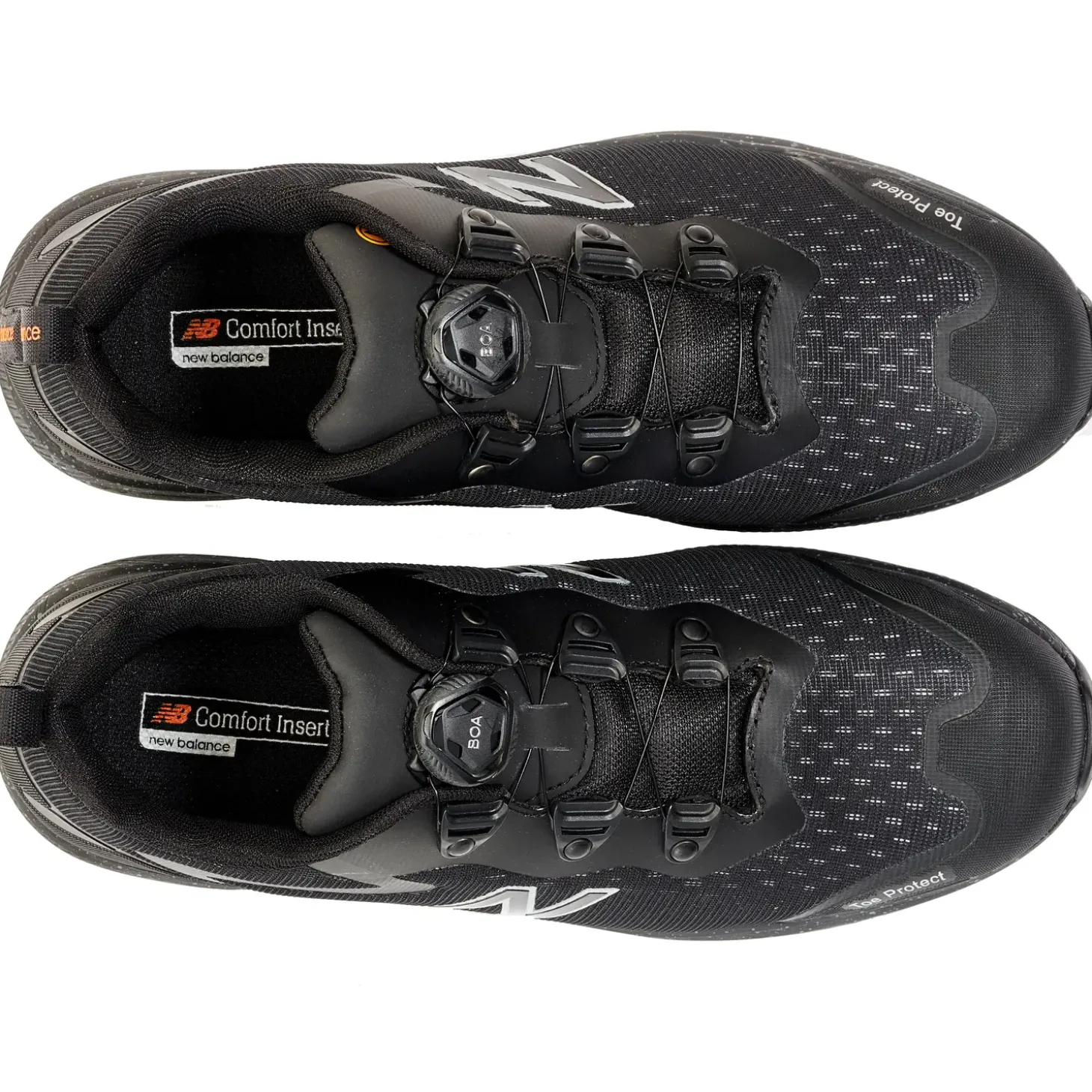 New Balance sikkerhedssko med boa lukning sort str. 45