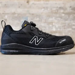 New Balance sikkerhedssko med boa lukning sort str. 45
