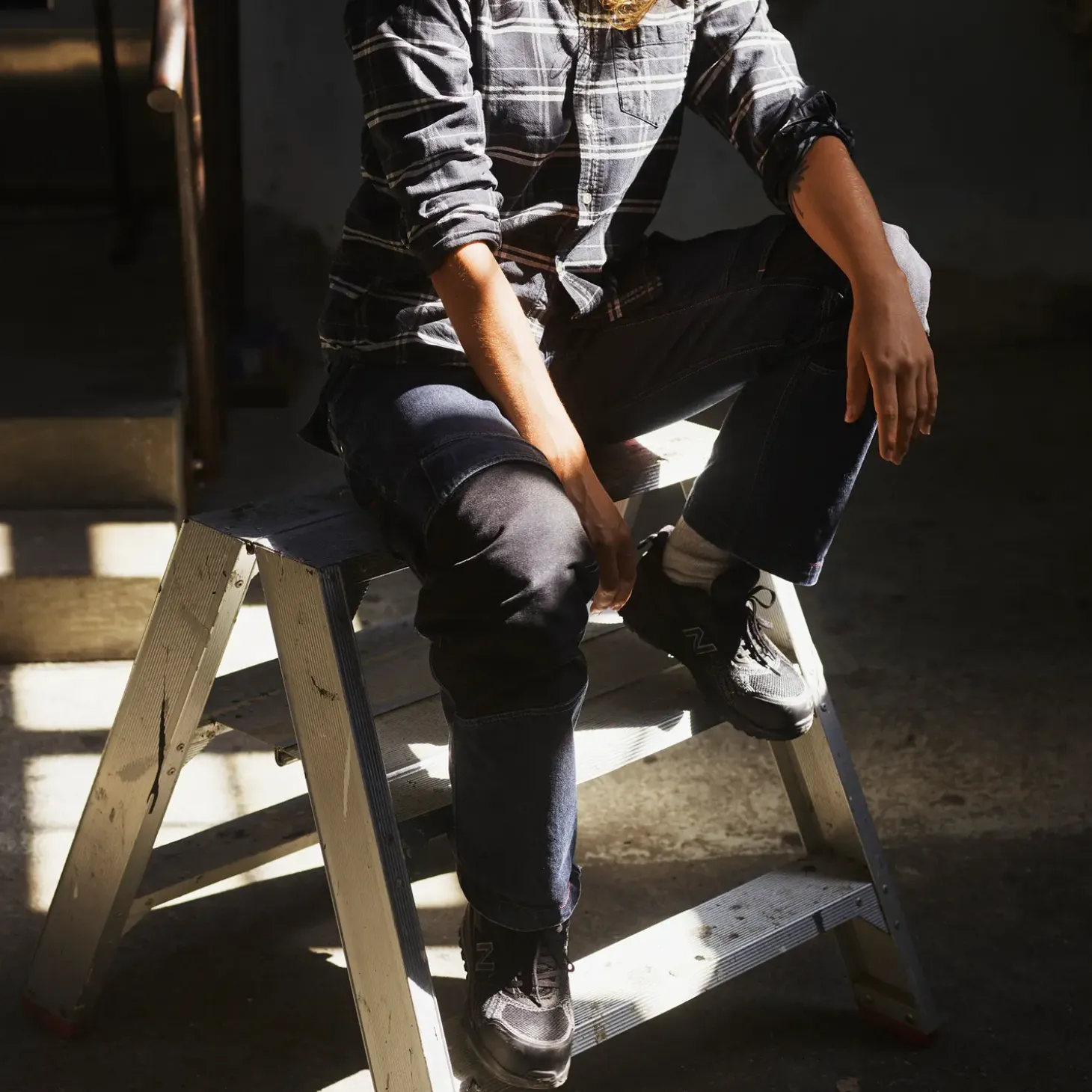 New Balance tekstil sko speedware black str. 44