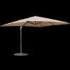 New york  hængeparasol 3x4m taupe