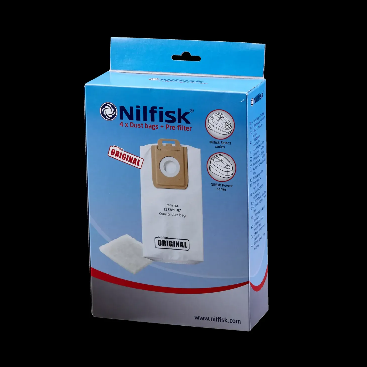 Nilfisk Select støvsugerposer