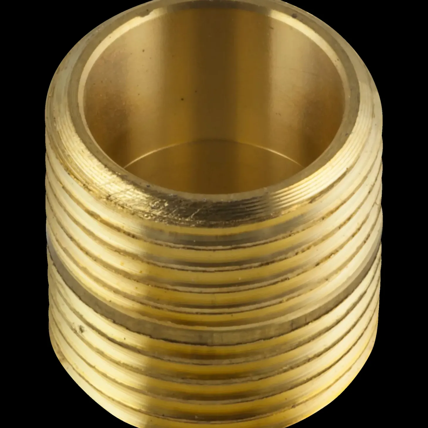 Nippel 1/2" messing
