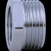 Nippelmuffe 1/2"x3/8" krom