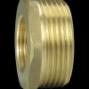 Nippelmuffe 1/2"x3/8" messing