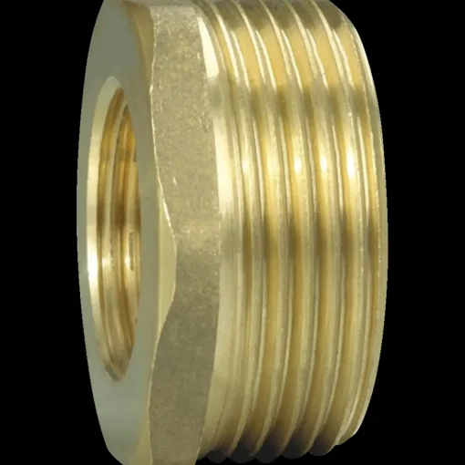Nippelmuffe 1/2"x3/8" messing