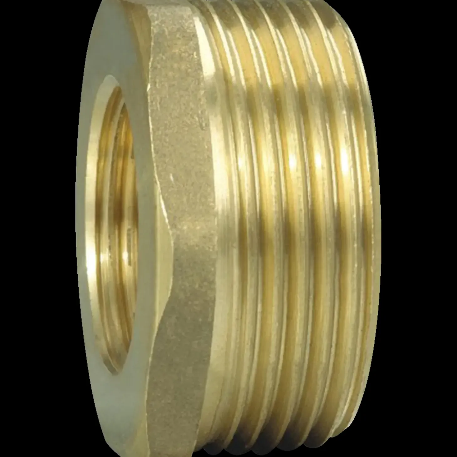 Nippelmuffe 1/2"x3/8" messing