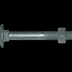 NKT bræddebolt M12x160 mm varmforzinket 10 stk