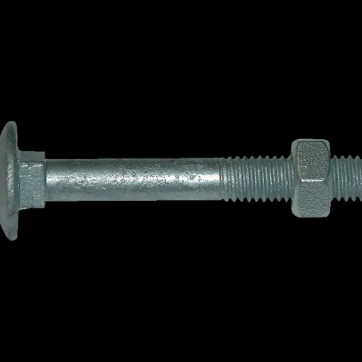 NKT bræddebolt M12x160 mm varmforzinket 10 stk