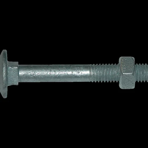 NKT bræddebolt M12x160 mm varmforzinket 10 stk