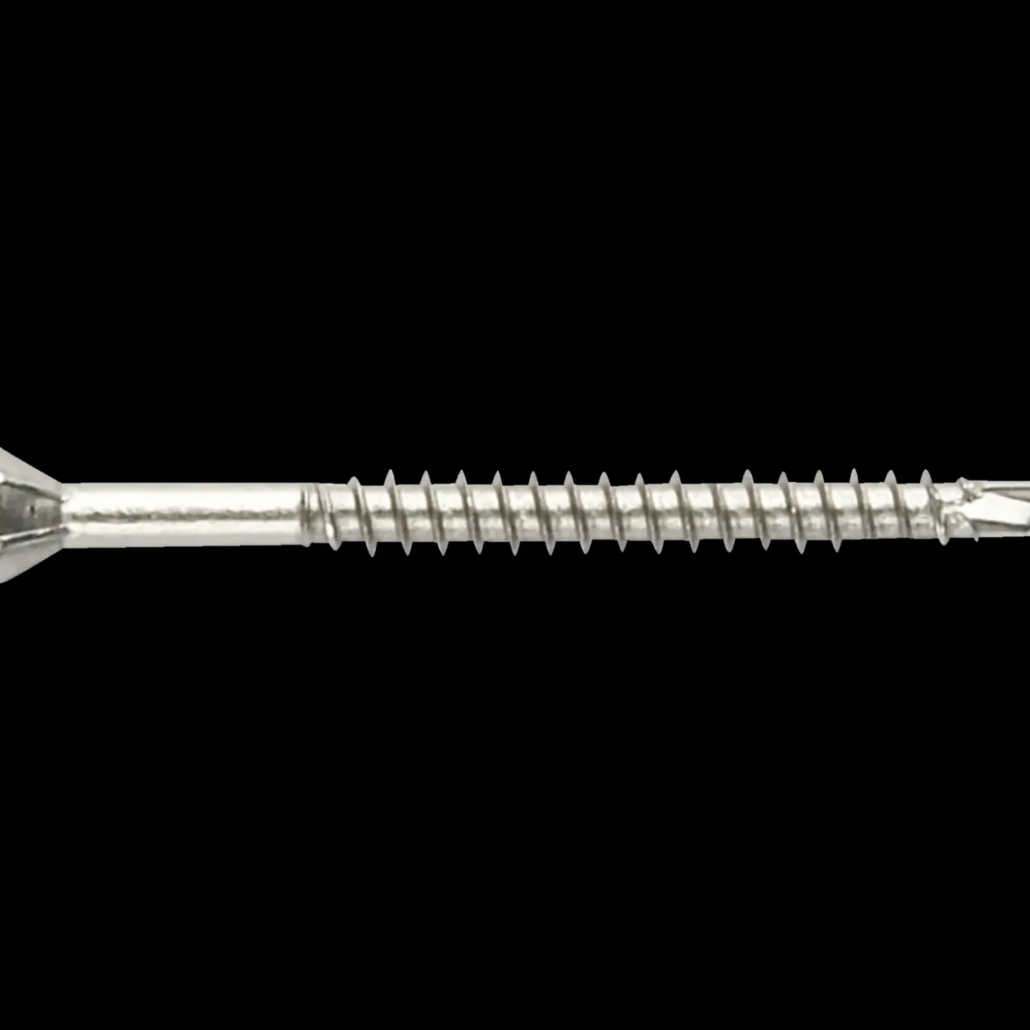 NKT GlasWin glaslisteskrue 3,2x35/26 mm LH TX10 A4 rustfrit 200 stk