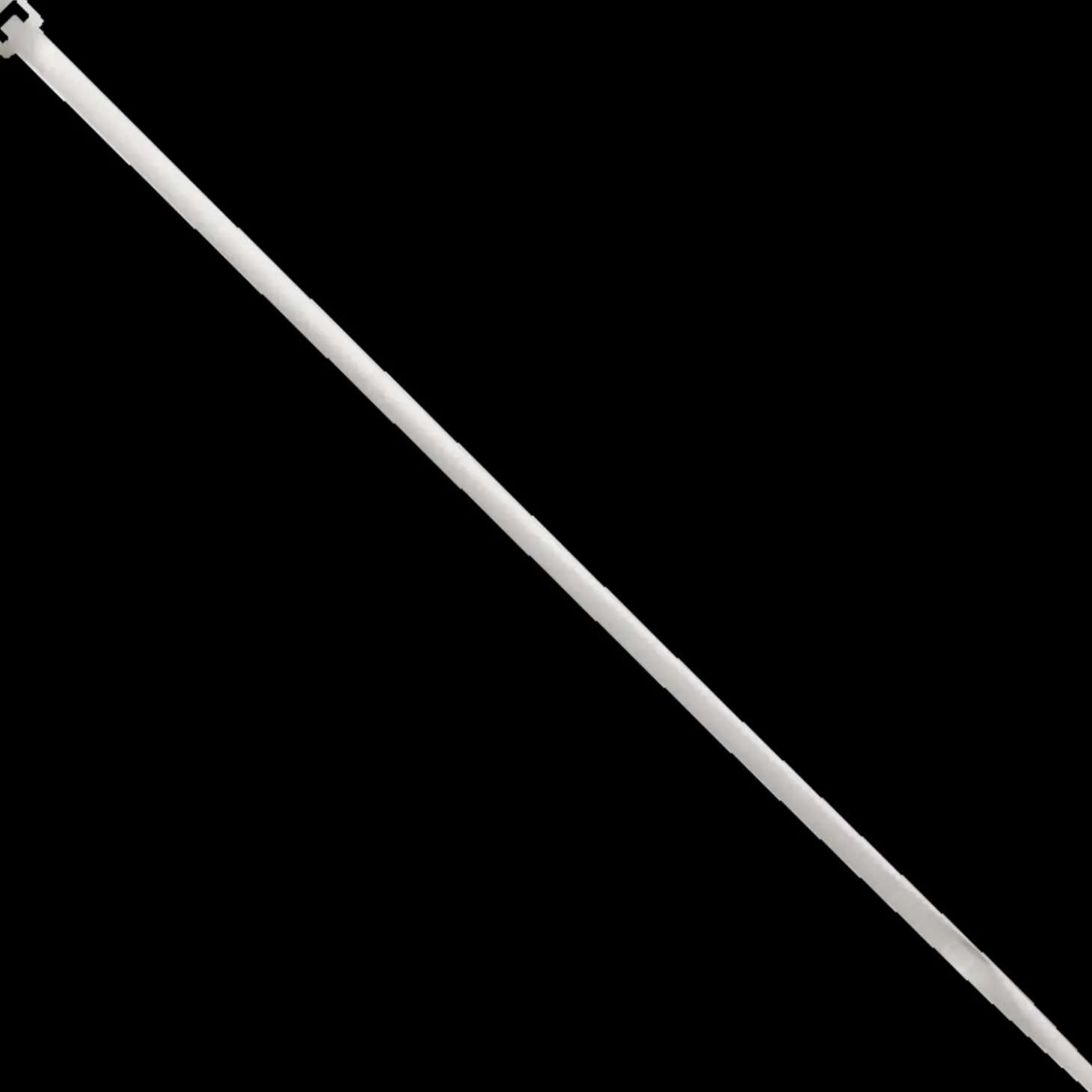 NKT kabelbinder 7,8x750 mm. - neutral - 100 stk.