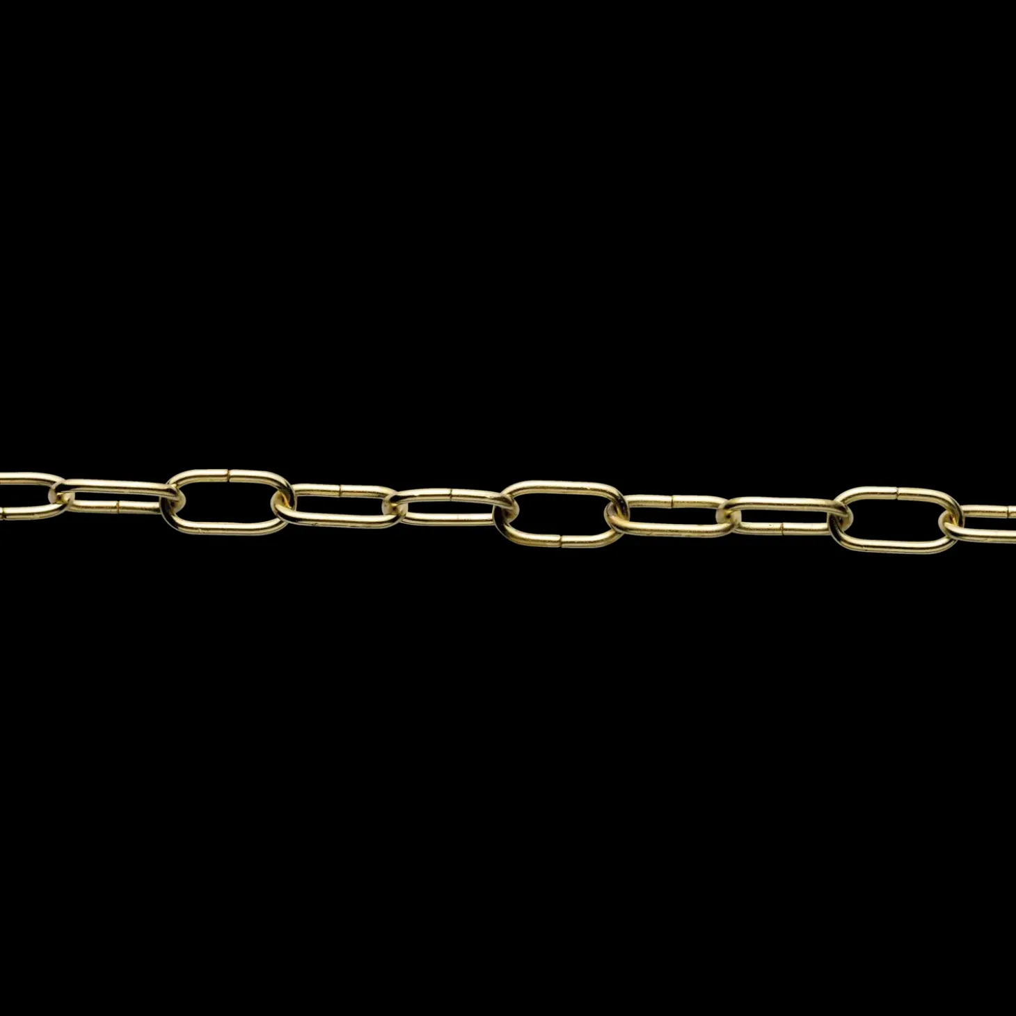 NKT pyntekæde 2 mm x2 m formessing