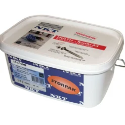 NKT Spun+ universalskrue 5,0x70/45 SUH TX20 A4 rustfrit 100 stk