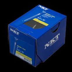 NKT Spun+ universalskrue 5,0x70/45 SUH TX20 A4 rustfrit 100 stk