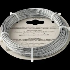NKT stålwire 2 mm x 10 m elforz.