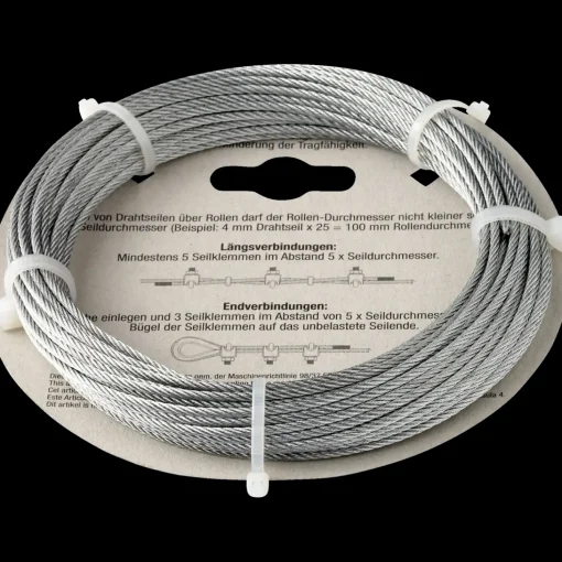 NKT stålwire 2 mm x 10 m elforz.