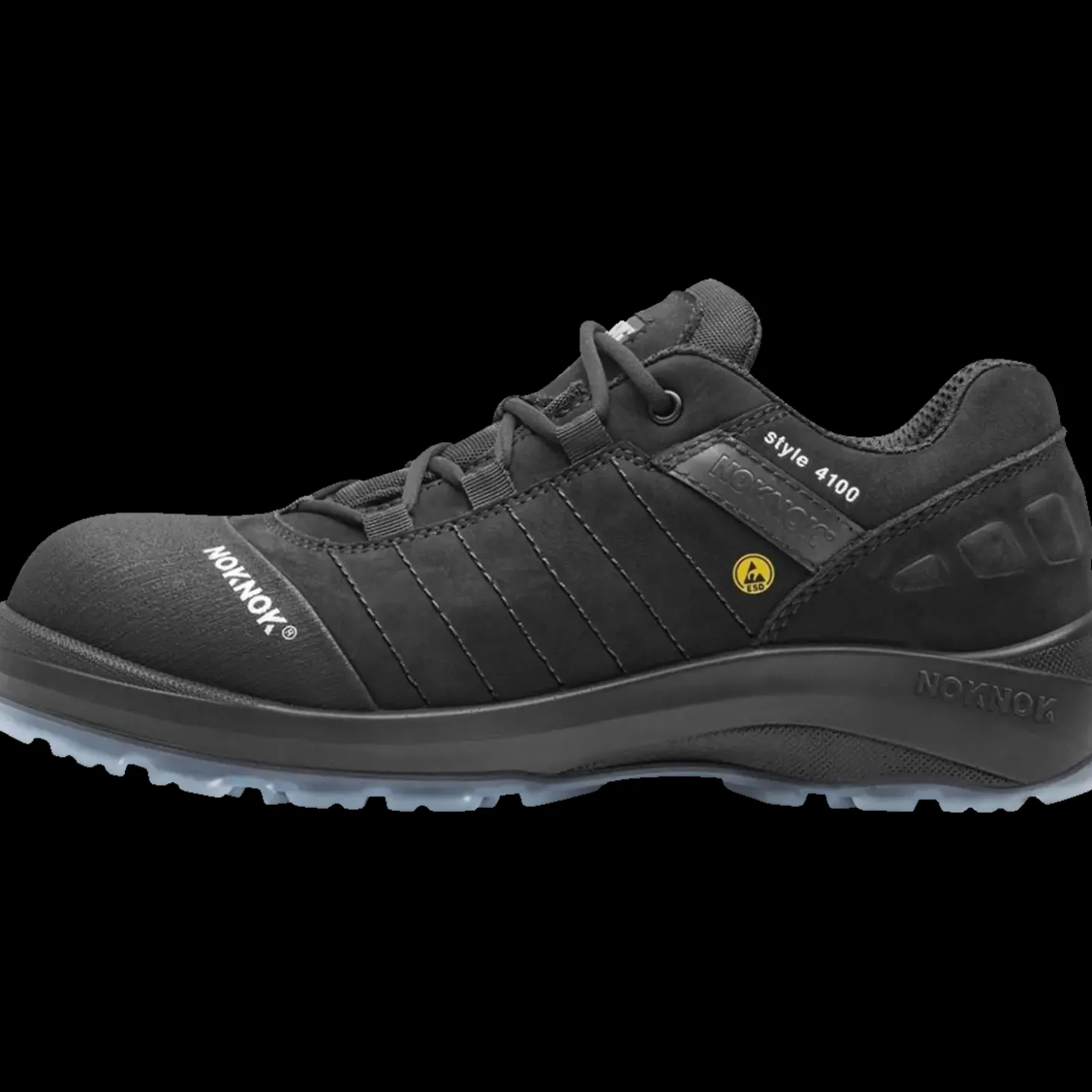 Noknok sikkerhedssko sort str. 45