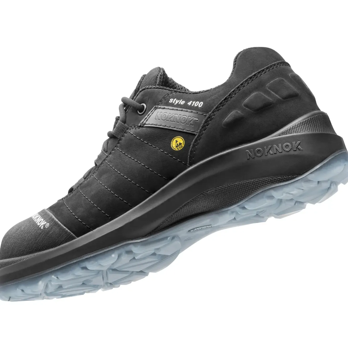 Noknok sikkerhedssko sort str. 45