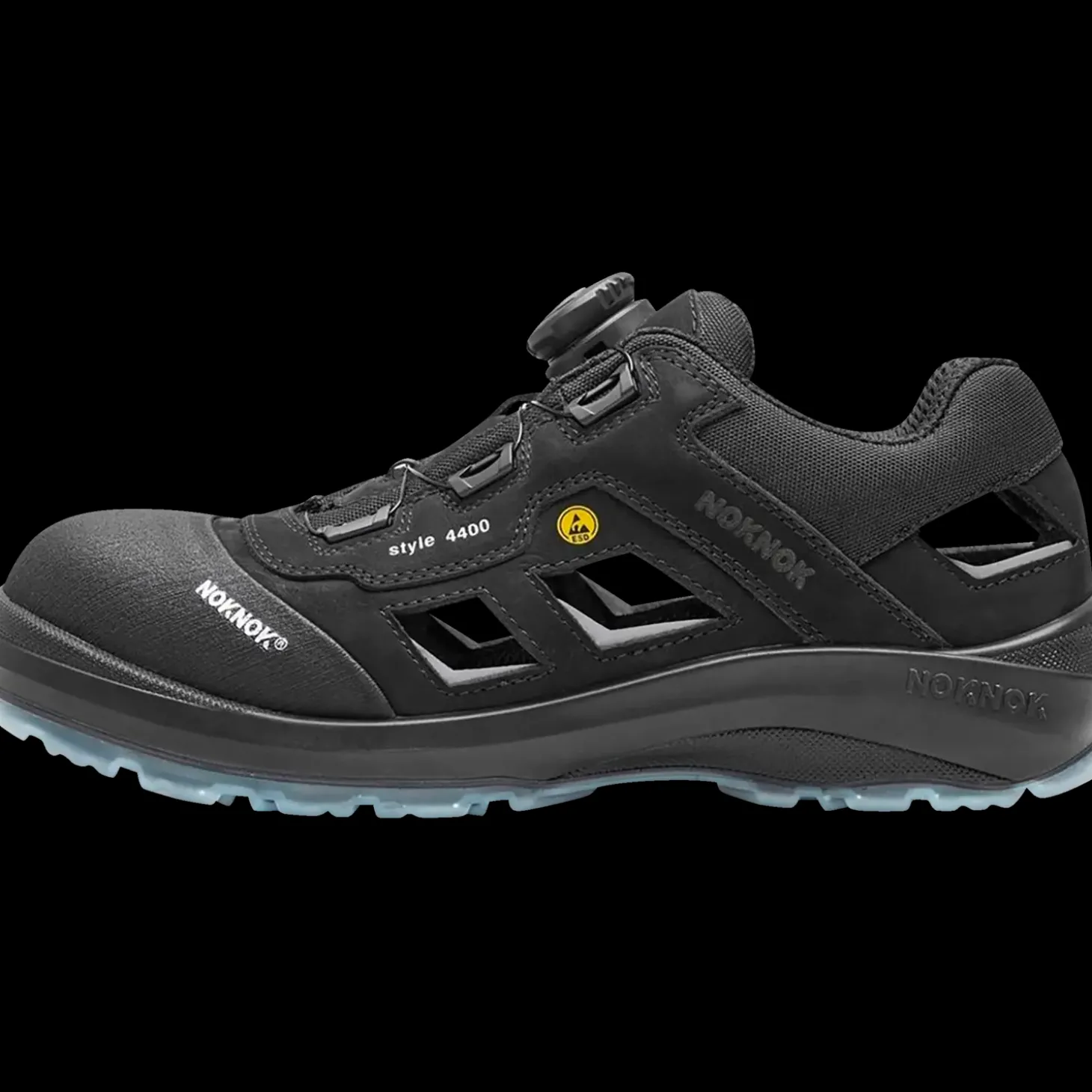 Noknok sikkerhedssko sort str. 44