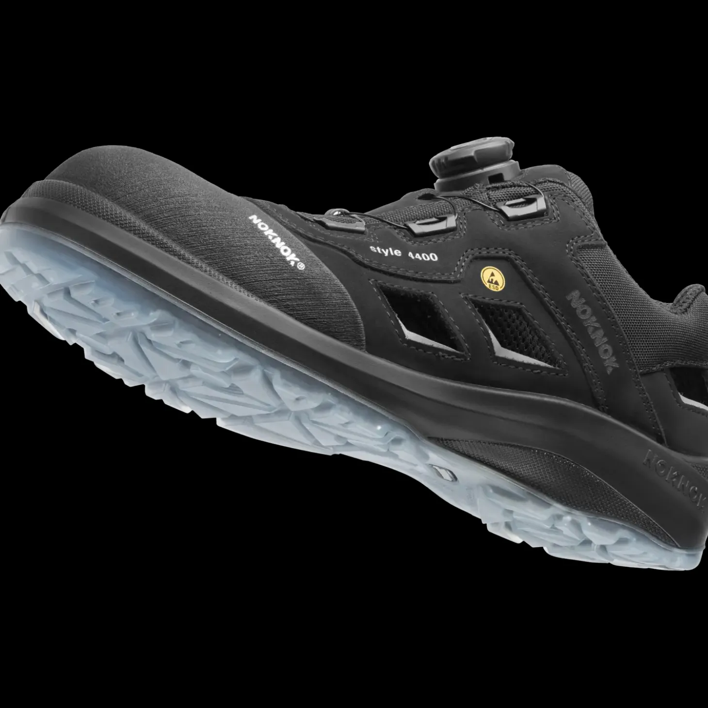 Noknok sikkerhedssko sort str. 44