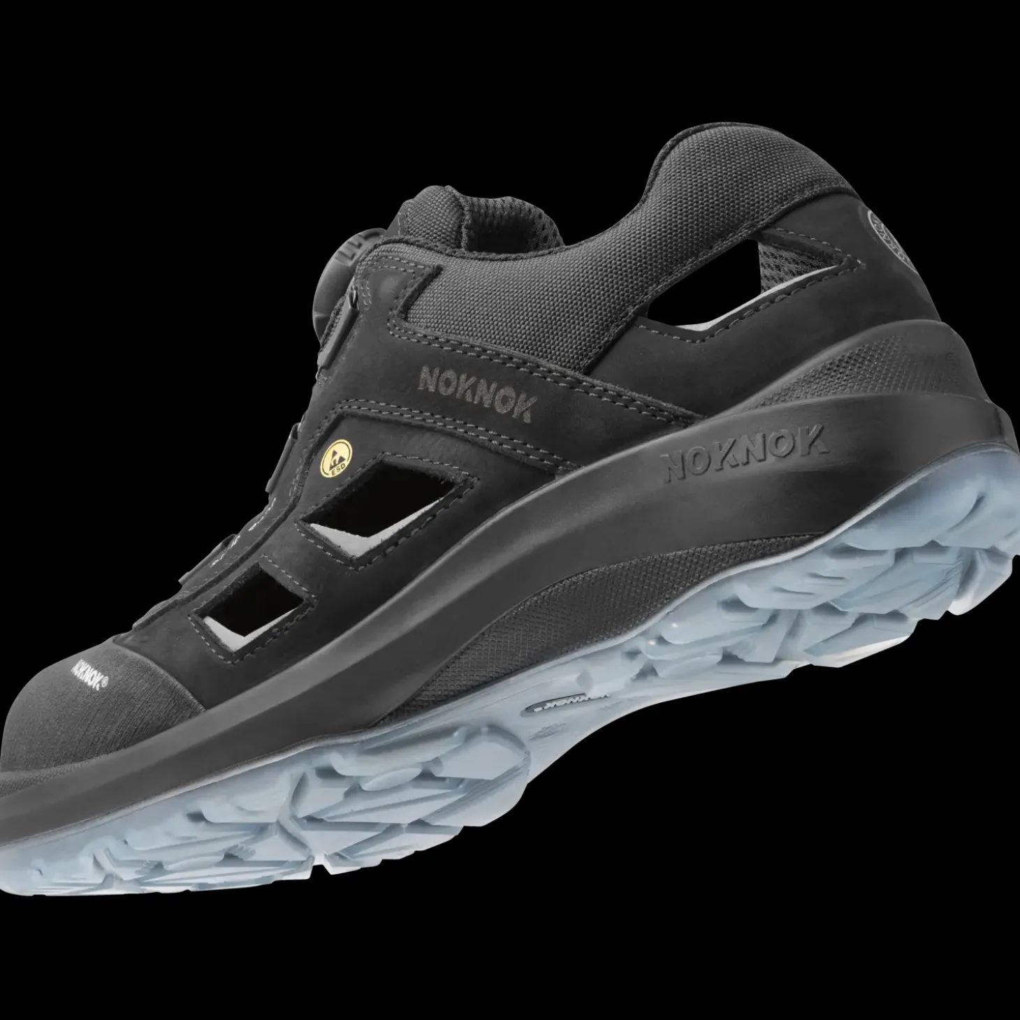 Noknok sikkerhedssko sort str. 44