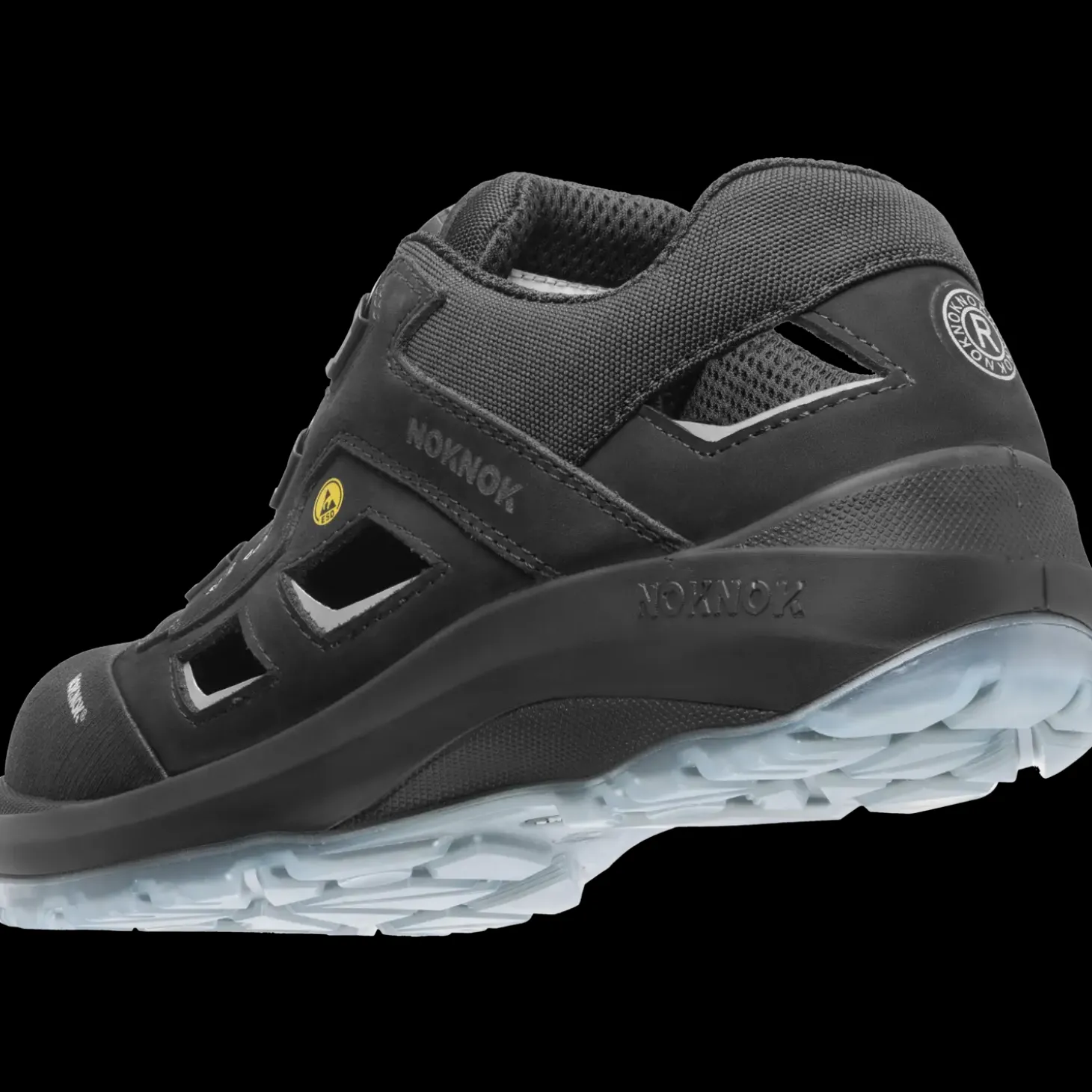 Noknok sikkerhedssko sort str. 44