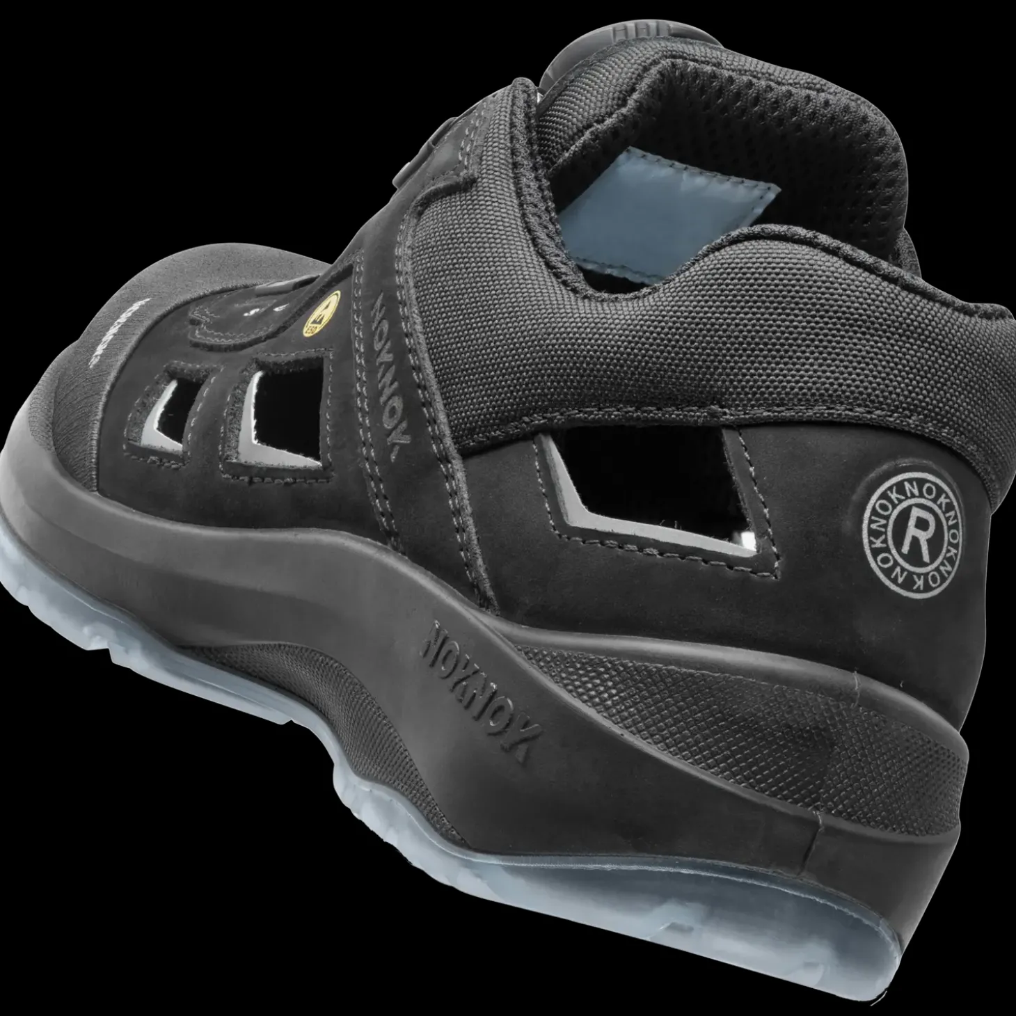 Noknok sikkerhedssko sort str. 44