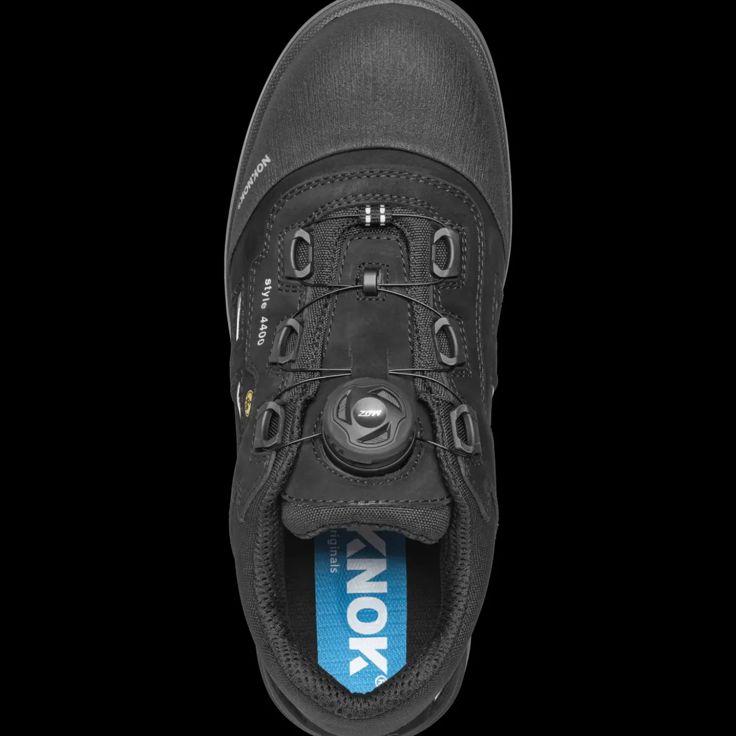 Noknok sikkerhedssko sort str. 44