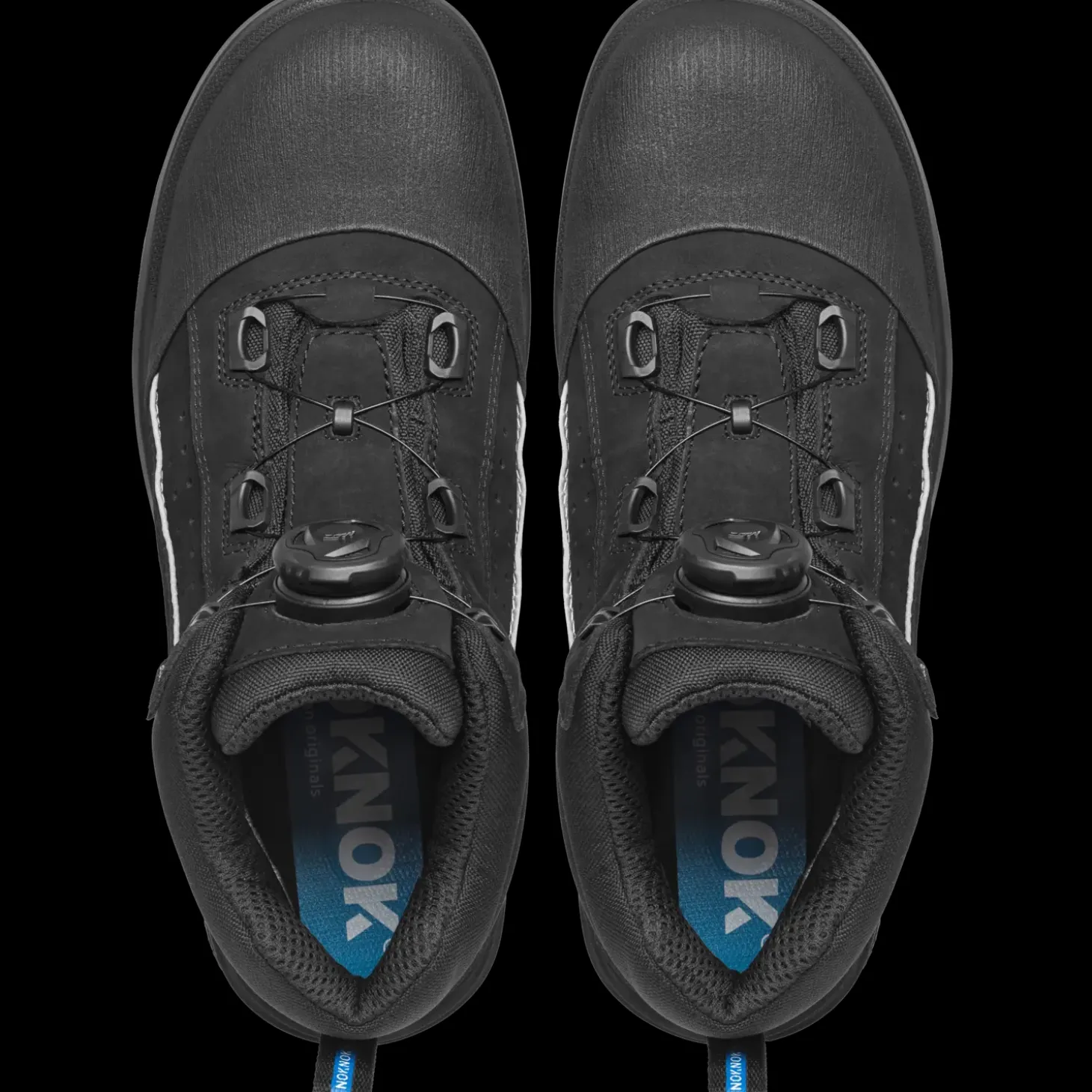 Noknok sikkerhedsstøvlet sort str. 45