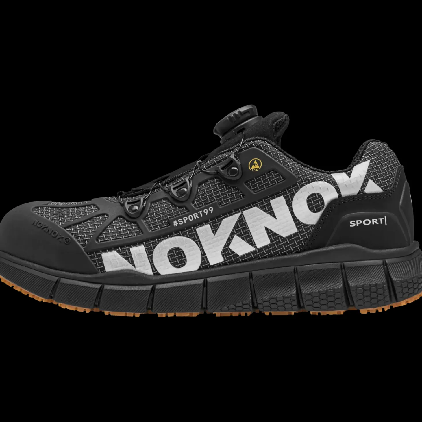 NOKNOK Sport99 sikkerhedssko sort str. 42