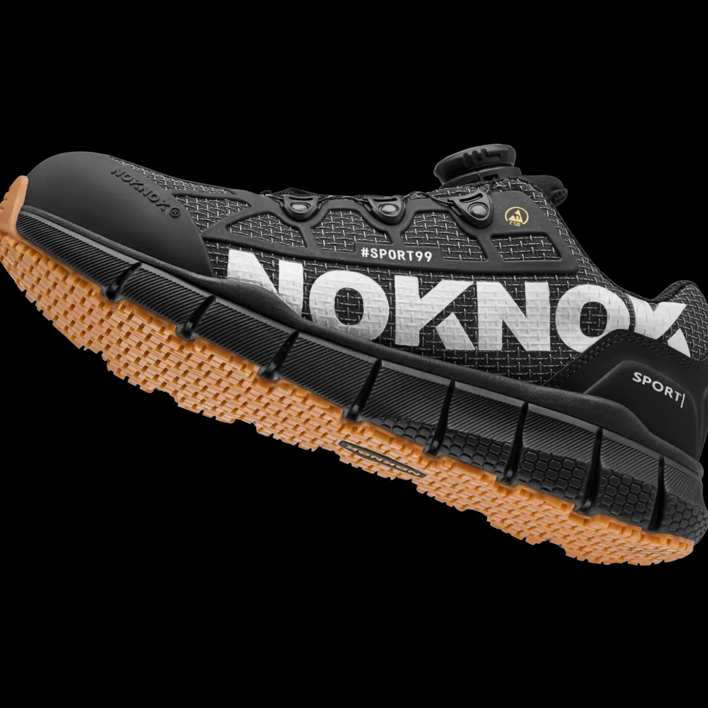 NOKNOK Sport99 sikkerhedssko sort str. 42