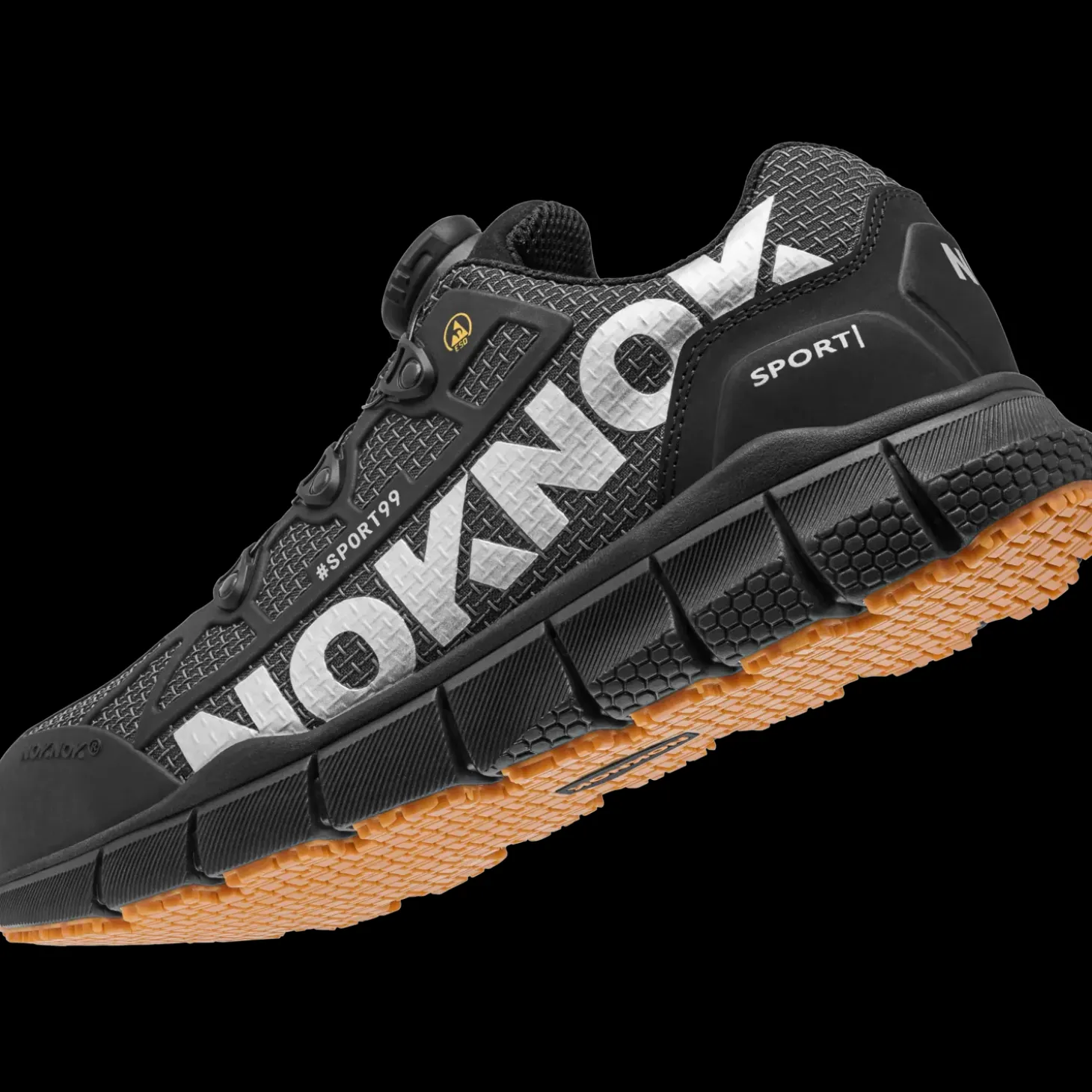 NOKNOK Sport99 sikkerhedssko sort str. 42