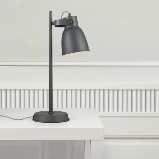 Nordlux Adrian bordlampe sort E27