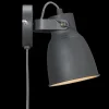 Nordlux Adrian væglampe sort E27