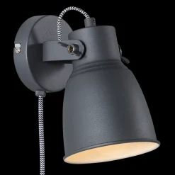 Nordlux Adrian væglampe sort E27