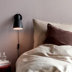 Nordlux Adrian væglampe sort E27
