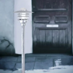 Nordlux Agger Sensor udendørs væglampe galvaniseret