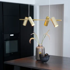 Nordlux Alanis 4 pendel messing