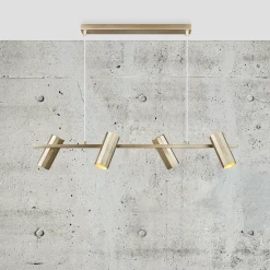 Nordlux Alanis 4 pendel messing