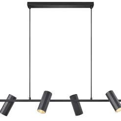 Nordlux Alanis 4 pendel sort